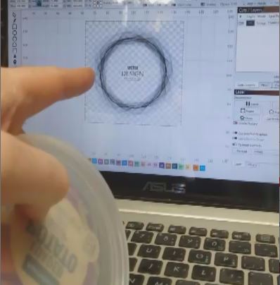 How to center a coaster on a laser engraver